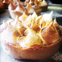 a lemon meringue pie 